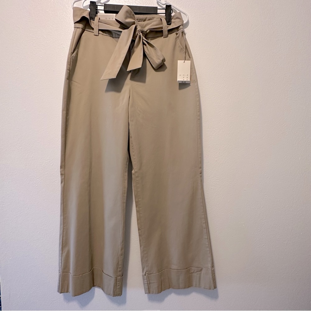 A New Day, tan wide legged dress pants